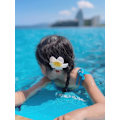 Miniatyrbilde 1 av 4: 4 stk. Hawaii-inspirerte Plumeria hårklipp for strandfest (hvite) 4pcs White