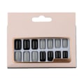 Miniatyrbilde 1 av 5: Farge Press-On Manikyr, Solid Color Mani stil 4 style 4