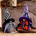 Miniatyrbild 2 av 5: Halloween dekoration ansiktslös dvärg docka prydnad docka spindel fladdermus arrangemang prydnad Male