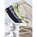 Miniatyrbillede 2 af 7: Forår Efterår Mænd Joggers Bomuld Sweatpants Unisex Par Sportswear Snøre Bånd Baggy Bukser Løs Bukser Stor Størrelse 8Xl grøn 4XL(36-38)