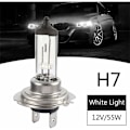 Miniatyrbild 3 av 5: 10 st LED-halogenlampor 12V H7 55W Lång livslängd Vitt vitt ljus / Korsljus för bil
