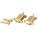 Miniatyrbillede 8 af 8: Guitar String Retainer, Tree Standard Roller String Guides Metal Elektrisk Gitarr String Guide Retainer Byte (Guld) Guld