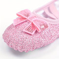 Miniatyrbillede 4 af 7: Piger med delt sål Rosetknude Paljetballettsko, lette bløde dansesko til præstation Øv yoga Multicolor CN29(EU29-29.5)