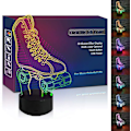 Miniatyrbilde 1 av 10: Rulleskridsko LED 3D Illusion Nattljus USB Hjulskridsko S