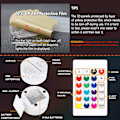 Miniatyrbillede 7 af 7: 16 farver skiftende natlys 3D akryl LED touch bordlampe atmosfære rumdekor illusion lampe til jul 16 farver sort base til XBOX-spil