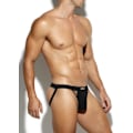 Pikkukuva 3 / 8: Herr Athletic Supporter Stretch Alusukat Mesh Jock Strap Monipakkaus Musta 3XL Black 3XL