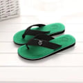 Miniatyrbild 6 av 7: 2024 Nya Skor Män Sommar Män Flip Flops Hög Kvalitet Strand Sandaler Anti-Slip Zapatos Hombre Casual Skor Man Tompar svart 44