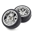Miniatyrbild 3 av 5: Universal Rc bildäcksbyte för 1/10 Rc Rock Crawler Traxxastrx4 set [DB]