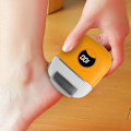 Miniatyrbillede 2 af 8: Elektrisk Fodfil, Digital Skærm Hårdhudsfjerner til Hæle og Død Hud orange
