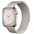 Miniatyrbild 1 av 7: Milanese loop rem för Apple Watch band 44mm 40mm 45mm 49mm 41mm 38mm 42mm 44mm Armband iwatch Series 9 3 6 5 SE 7 8 Ultra 2 starlight - starlight starlight 42mm/44mm/45mm/49mm