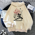Miniatyrbild 4 av 7: Unisex Avatar The Last Airbender Fire Nation Hoodie Herr Harajuku Hip Hop Casual Streetwear Kawaii Anime Print Sweatshirts Man 30323 S