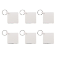 Miniatyrbilde 3 av 4: Trä Nykkelringer Ubehandlede trykk Sublimering Nøkkelring Mdf Nøkkelring Blanks