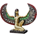 Miniatyrbillede 1 af 7: Ægyptisk Farao Statue Sæt | Mumie og Sfinx Skulpturer | Mytologi Inspirerede Ornamenter | Unik Hjemmedekorationssamling | Sfinxfigurer b