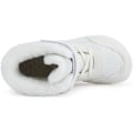 Miniatyrbillede 7 af 7: Børnesko til Barefod Vinter Vinterstøvler Varme Foret Barefodssko Anti-Slip Vinterstøvler Letvægts Komfortable Vandrestøvler Til Piger Drenge Kw03 white 28 EU