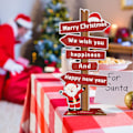 Miniatyrbillede 5 af 8: Specielle Formede Jule Diamantmaleri Sæt, DIY Træ Ornament i Træ C