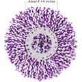 Pikkukuva 2 / 4: 3 kpl Mikrokuitu Spin Mop - Vaihtoehdot Hurricane ja Mopnado - Purppura Purple
