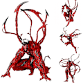 Pikkukuva 4 / 5: Carnage Action Figure, Punainen Venom-lelu, 7-tuumainen Carnage Action Figure -keräilyanime-hahmolelu lapsille ja aikuisille. Db