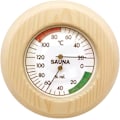 Miniatyrbild 1 av 6: Bastutermometer trä inomhustermometer 2-i-1 termometer och hygrometer med precisionsskala bastutillbehör utomhus levande