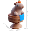 Miniatyrbilde 3 av 7: Finless tumlare instrumentpanel figur, vår finless tumlare skakande hode, kreativ skrivebordsdekorasjon, søte dyr bildekorasjoner, gavekreativitet b