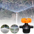 Miniatyrbillede 2 af 8: 10 stk. 360 Graders Rotations Sprinklerhoved, Automatisk Havevanding, Grøn Green 10 pcs