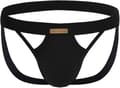 Miniatyrbillede 7 af 8: Herr Athletic Supporter Stretch Underwear Mesh Jock Strap Multipack Sort L Black L