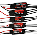 Pikkukuva 4 / 8: 20A 30A 40A 50A 60A 80A Harjaton Nopeudensäädin ESC BEC RC-Lentokoneille, Quadcopterille ja Helikopterille 60A 60A