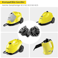 Miniatyrbilde 4 av 5: 2 stk store runde børster for Karcher damprenser