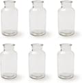 Glasflaskor Set Om 6 16 Cm Glasvas Bordsvas Klar Bordsdekoration-max