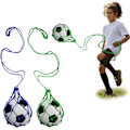 Miniatyrbillede 5 af 5: 2 stk Solo Fodbold Kick Trainer Fodbold Bold Bungee Træning Jonglering Net Soc
