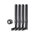 Miniatyrbilde 1 av 5: 4 stk Dual Band Wifi-antenne 2,4ghz 5ghz 5,8ghz 8dbi Mimo Rp-sma hannantenne for wifi-router Wirele -z
