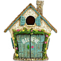 Miniatyrbillede 1 af 8: Miniature Elf Havegårdsdør - Udendørs Elf Hus til Træer, Havefigurer & Havefigurer (Én Størrelse, B) b One size