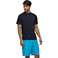 Miniatyrbillede 3 af 5: Herre kortærmet hurtigtørrende badetop surf UV solbeskyttelse badedragt (sort) XL sort black xl
