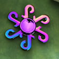 Miniatyrbillede 1 af 5: Finger Spinner Metal STYLE 1 STYLE style 1