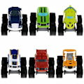 Pikkukuva 2 / 5: IC CNE 6-pakkau/setti Blaze The Monster Machines -ajoneuvot Dieca