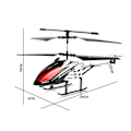 Miniatyrbild 5 av 7: Fjärrkontrollhelikopter, flygplansleksak med höjdhållning
