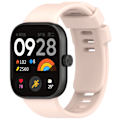 Miniatyrbillede 3 af 7: Silikonrem til Redmi Watch 4 Tilbehør Udskiftning Smart Watch Rem Armbånd Blødt Sportsarmbånd Correa Mi Watch 4 Rem Hvid Til Redmi Watch 4
