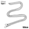 Miniatyrbillede 1 af 10: Axelremme til taskekæder SØLV 100 CMTYPE 1 TYPE 1 - lager Sølv Silver 100 cmType 1-Type 1
