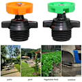Miniatyrbillede 8 af 8: 10 stk. 360 Graders Rotations Sprinklerhoved, Automatisk Havevanding, Grøn Green 10 pcs