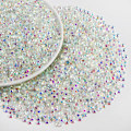 Miniatyrbilde 2 av 4: 14400 stk Transparent AB Krystallsteiner for negler, SS10, 2.7-2.9mm Transparent AB SS10/14400pcs