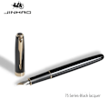 Miniatyrbillede 6 af 7: Jinhao 75 Metal Fountain Pen Sort / Sort Rød Luksus Penne 0,5 Mm Spids Skrive Blæk Penne Brevpapir Virksomhed Kontor Skoleartikler Sort F 0,5mm