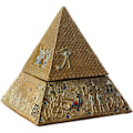 Pikkukuva 1 / 7: Egyptiläinen faarao patsas setti | Muumio ja sfinksi veistokset | Mytologiasta inspiroituja koristeita | Ainutlaatuinen kodin sisustuskokoelma | Sfinksi-patsaat E