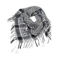Miniatyrbild 1 av 2: Palestinasjal - Svart och vit - scarf - Palestina Svart