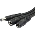 Miniatyrbillede 3 af 5: 5,5/2,1 mm 12 V DC-strømkabelsplitter 1 han til 2 hun-stik CCTV DC-splitter 1 han til 2 hun-splitterkabel (0,3 m)