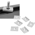 Miniatyrbillede 3 af 7: 3 Waters Kajak Adapter, 6 ST Aluminium Kajak Adapter Anodiserad Tight Connection Track Adapter Plattor med O-ring för FeelFree
