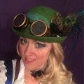 Pikkukuva 3 / 5: Steampunk-lasit, asusteet, kyberviktoriaaninen hitsaus, antiikkimessinki SQBB