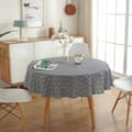 Rund bordsduk linne bordsduk 90CMA A 90CM A 90CMA A 90CMA_max A 90CMA