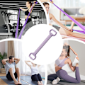 Miniatyrbild 4 av 8: Elastiska Motståndband, Styrketräningsband med 6 Hastighetsnivåer för Hemmagym Purple