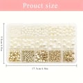 Miniatyrbild 3 av 7: 720st pärlor för armbandtillverkning DIY pärlsmycken Vuxna berlocker String Crystal Supplies 720pcs