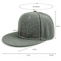 Miniatyrbillede 3 af 9: Iridescent Velvet Fitted Cap med justerbar baseballkeps för män