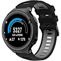 Miniatyrbilde 2 av 7: Silikonklokkearmbånd med rustfritt stålspenne, erstatningsreim for Garmin Forerunner/ 235/235lite/ 220/230/620/630/735xt, for Garmin Approach S20/S5/S6